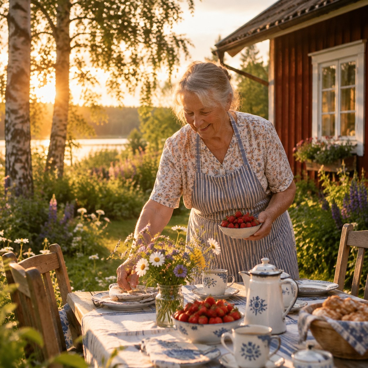 Ett foto på en närstående